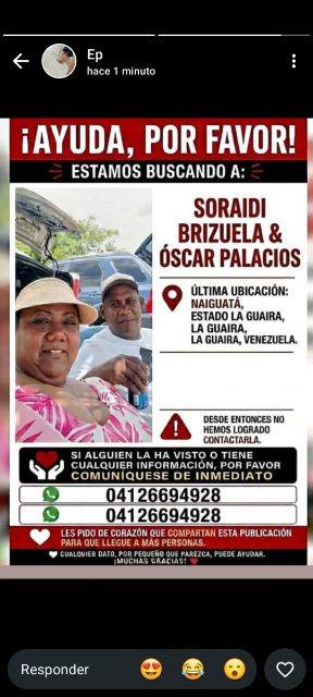 Foto de Oscar palacio y Soraidi Brizuela
