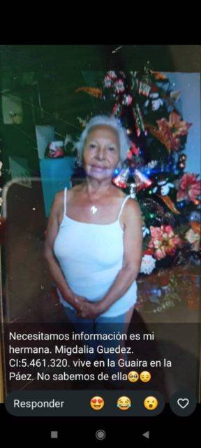 Foto de Migdalia guedez