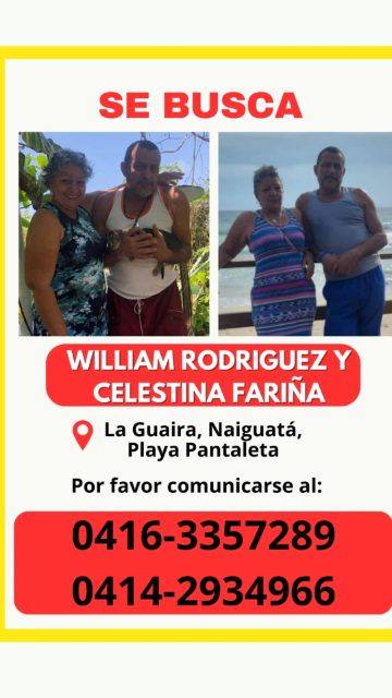 Foto de William Rodríguez y Celestina Fariño