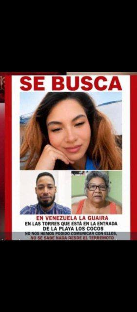 Foto de Melany lucero, Gregory Gutiérrez Lucero y la señora Adriana Lucero