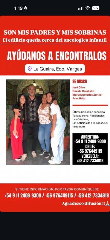 Foto de José olivo , Ariel Brito, oneida Caraballo, María Mercedes zurlini