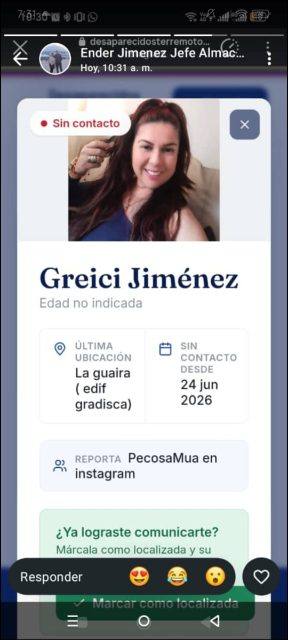 Foto de Greici Jiménez
