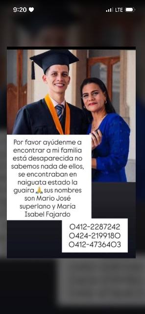 Foto de Maria Isabel Fajardo y Mario José Superlano