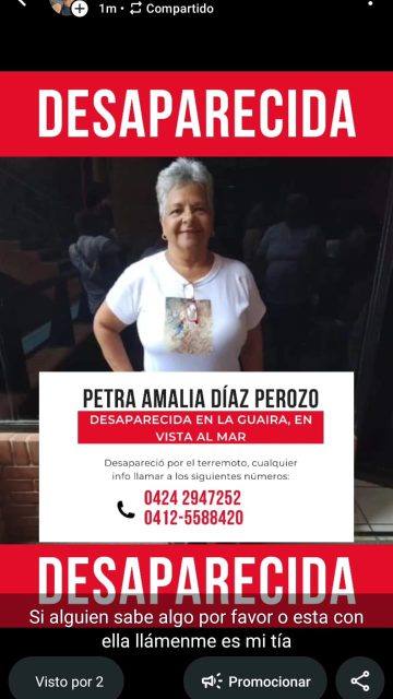 Foto de Petra Amalia Díaz
