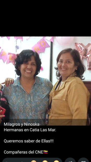 Foto de Milagros y Ninoska Paredes