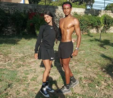 Foto de Denis y Deivi Castillo