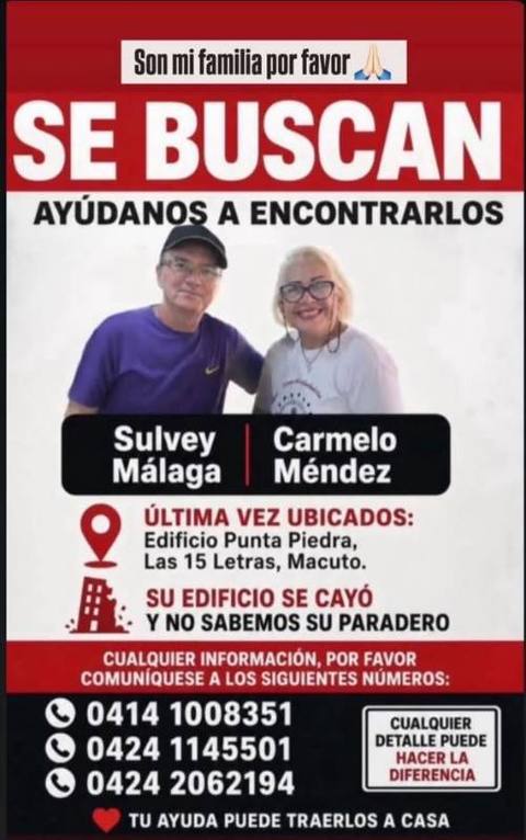 Foto de Sulvey Málaga y Carmelo Mendez