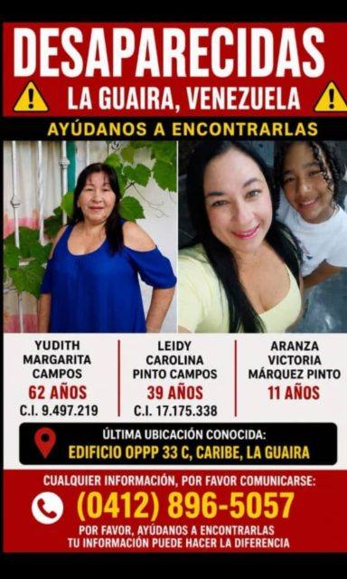 Foto de Leidy pinto. Aranza Márquez.yudith campos
