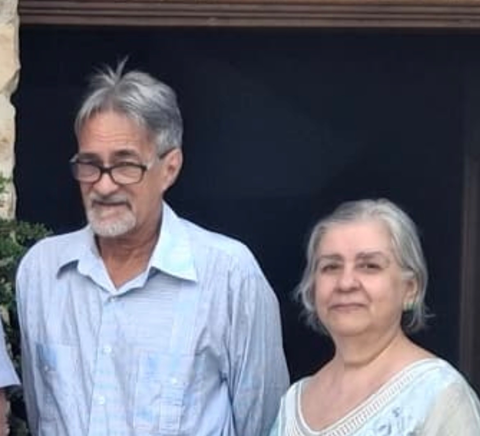Foto de Oscar y Maritza Castro