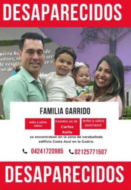 Foto de Familia Garrido la Guaira res costa azul