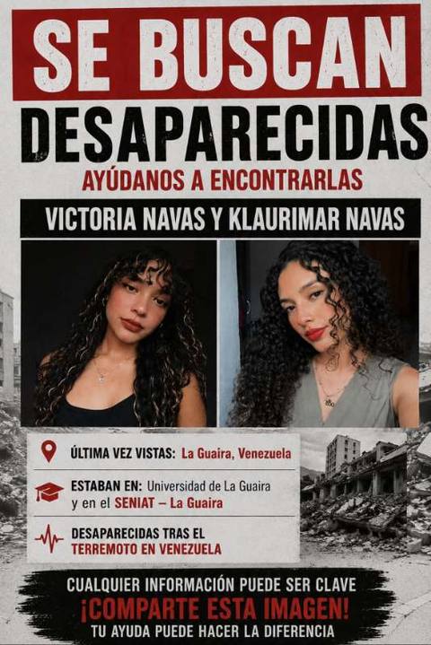Foto de VICTORIA NAVAS Y KLARIMAR NAVAS SULBARAN