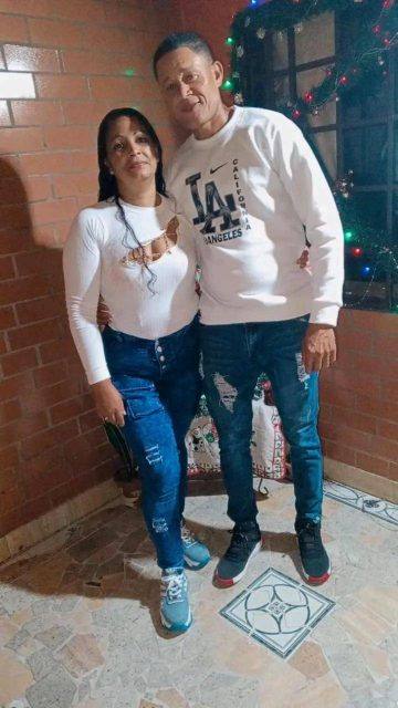 Foto de Nikarys Marval y Orlando Becerra