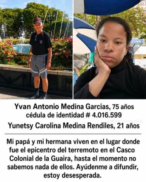 Foto de Yvan Antonio Medina Garcias, Yunetsy Carolina Medina Rendiles