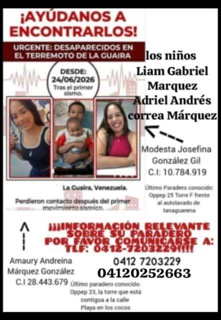Foto de Nombre de los niños: Liam Gabriel Marquez, Adriel Andrés Correa Marquez  Nombre de las femeninas: Modesta Josefina Gonzá