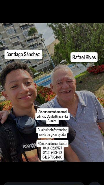 Foto de Santiago Sánchez y Rafael Rivas