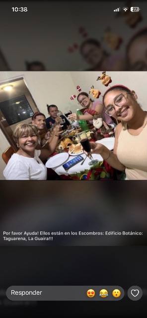 Foto de Norilda Coromoto Figuera Zapata, Leonel Carreño, Lesli Del Valle Figuera López, Yudith Marina Figuera Rivas y Yeangel Jo