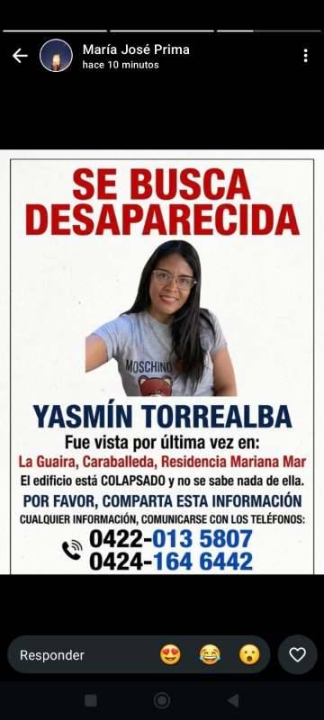 Foto de Yasmin Torrealba Marrero