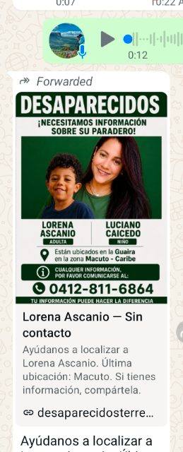 Foto de Lorena Ascanio y Luciano Caicedo