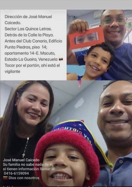 Foto de Lorena Ascanio y su  menor hijo Luciano Ascanio Caicedo