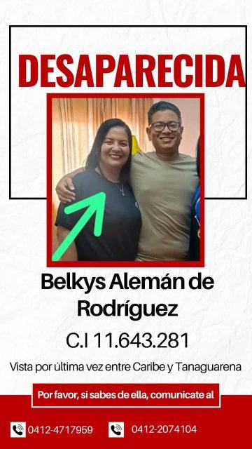 Foto de Belkis Aleman de Rodríguez