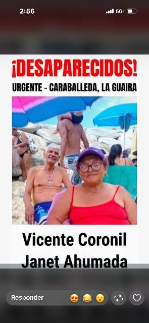 Foto de Janeth ahumada y Vicente coronil