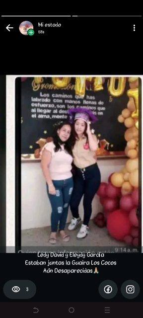 Foto de Eleydy García y Ledy David