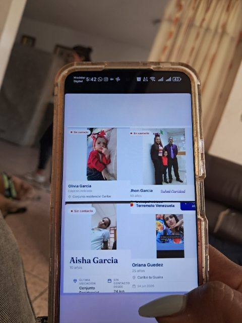 Foto de Olivia García, Jhon García, Suheil Caridad, Aisha García, Oriana Guedez