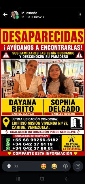 Foto de Dayana brito y sophia delgado
