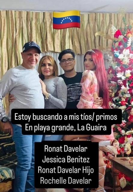 Foto de Ronat Davelaar, Jessica Benítez, Ronat Davelaar hijo, Rochelle Davelaar