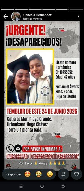 Foto de Lisette Maylin Romero Hernández y El niño: Emmanuel Andres Alvarez Romero