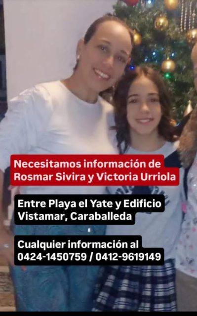 Foto de Rosmar Sivira y Victoria Urriola
