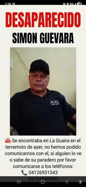 Foto de Simón Guevara