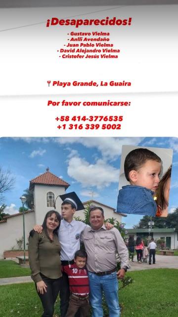 Foto de Gustavo Vielma Juan Pablo Vielma anlly Avendaño david vielma cristofer vielma