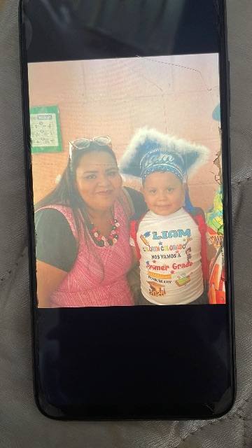 Foto de Yuny Medina y Liam Hurtado