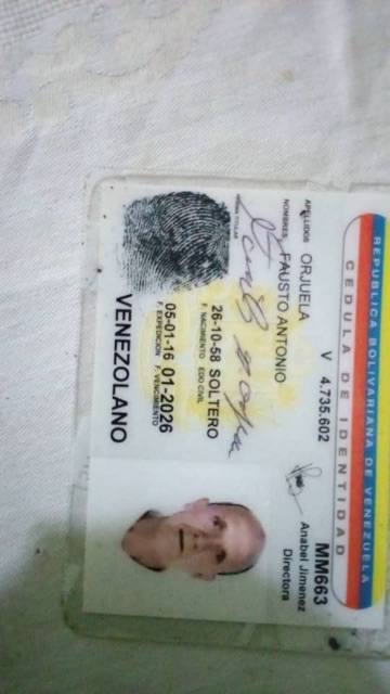 Foto de Fausto Antonio Orjuela
