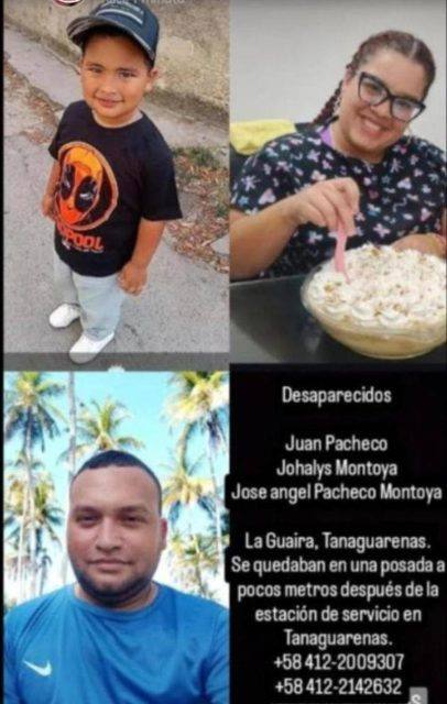 Foto de Juan Pacheco, Johannys Montoya y José Angel Pacheco Montoya
