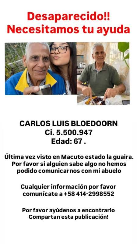 Foto de Carlos Luis Bloedoorn Leal