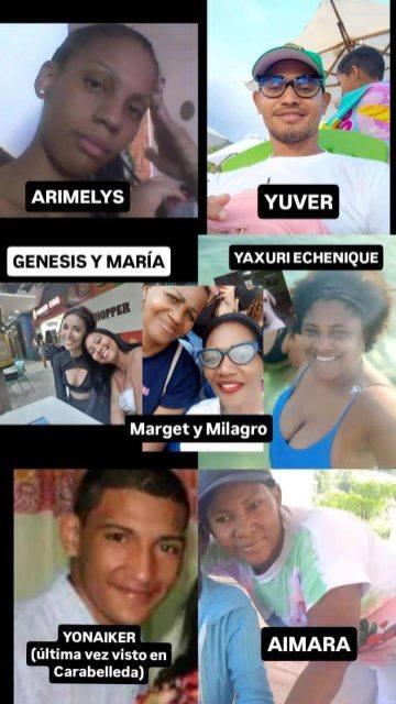 Foto de Arismely castro, yuver castro  Génesis y maria Escobar Margaret sojo y milagro escobar Aimara pantoja yonaiker Estudillo