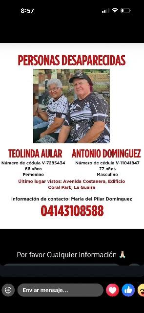 Foto de Teolinda y Antonio