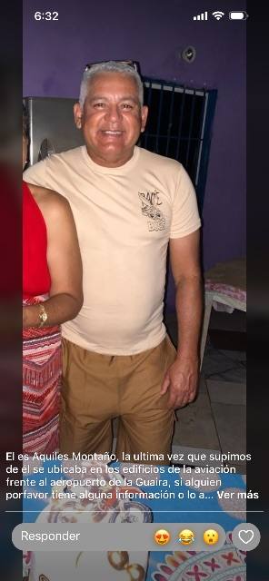 Foto de Aquiles Manuel montaño