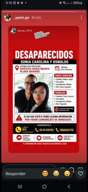 Foto de Oswaldo santodomingo  y carolina