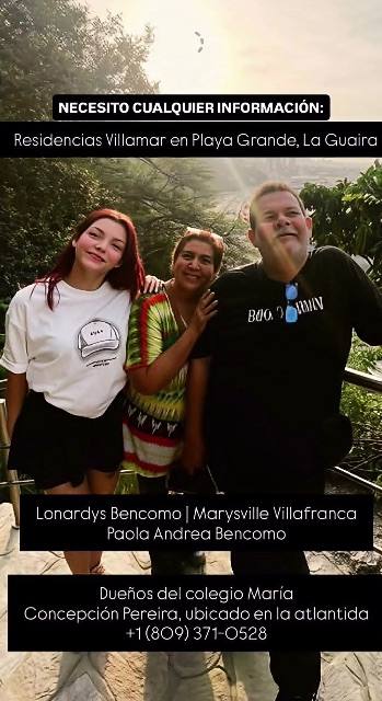 Foto de Paola Bencomo, Leonardys Bencomo, Marysville Villafranca