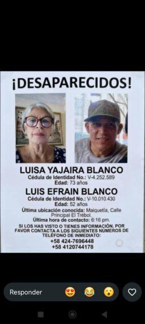 Foto de Luisa Yajaira Blanco, Luis Efraín Blanco