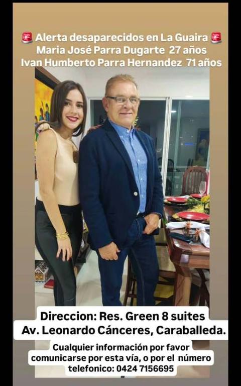 Foto de Ivan y Maria Jose Parra