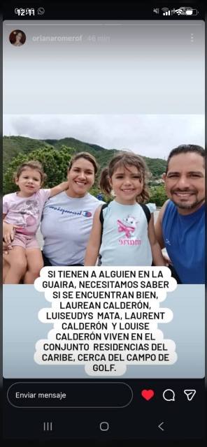 Foto de Laura calderón,luiseudys mata