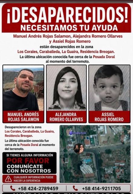 Foto de MANUEL ANDRÉS ROJAS SALAMON, ALEJANDRA ROMERO OLLARVES, ASSIEL ROJAS ROMERO