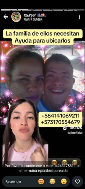 Foto de Liliana Moreno y Ronald