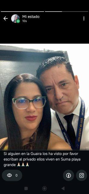 Foto de Yuleimi Cuevas y Jesús Correa