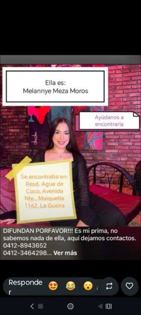 Foto de Melanie Meza Moros
