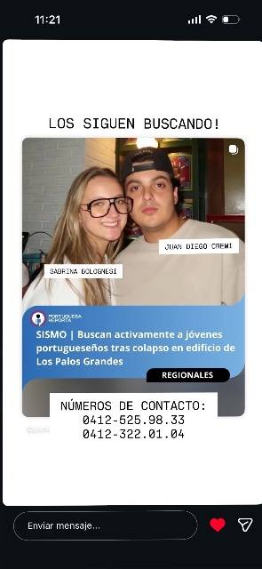 Foto de Sabrina y Juan Diego Cremi